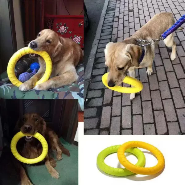 Durable Dog Training Ring – Interactive Floating Puller Toy for Active & Aggressive Chewers - Image 4