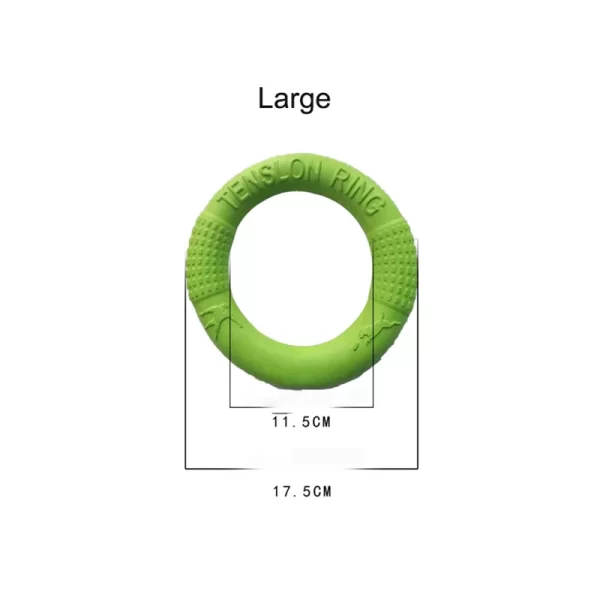 Durable Dog Training Ring – Interactive Floating Puller Toy for Active & Aggressive Chewers - Image 6