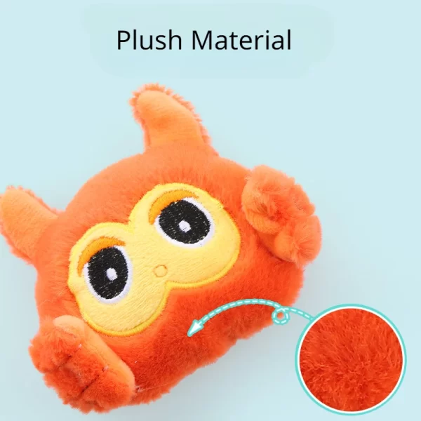 Interactive Plush Catnip Mouse Toy – Soft & Fun Sound Paper Chew Toy for Kittens - Image 3