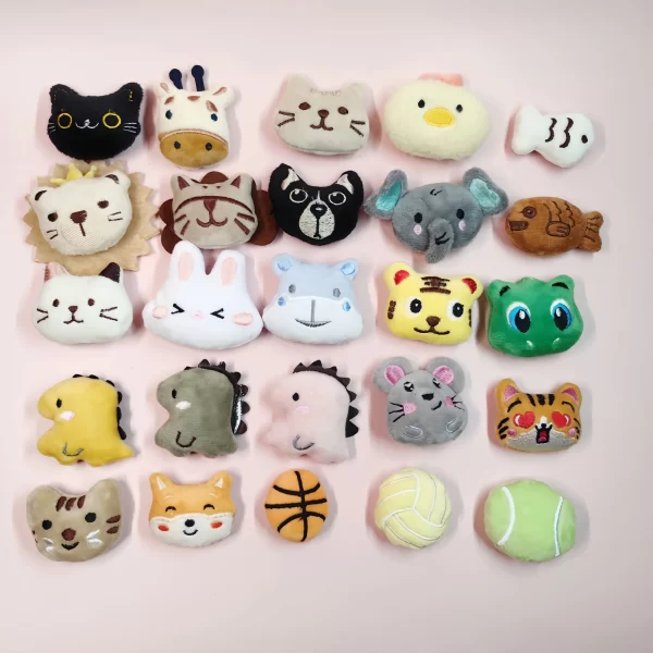 Plush Catnip Toy Set – Soft Chew Toys with Catmint for Kittens & Cats - Image 6