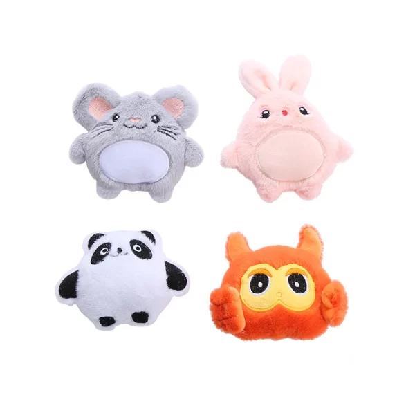 Interactive Plush Catnip Mouse Toy – Soft & Fun Sound Paper Chew Toy for Kittens - Image 5